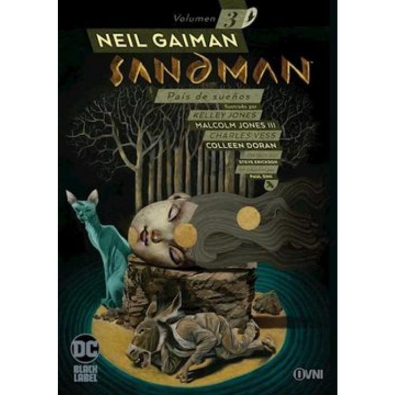 Comic Sandman N.3 Ovni Dc Comics Black Label ESP