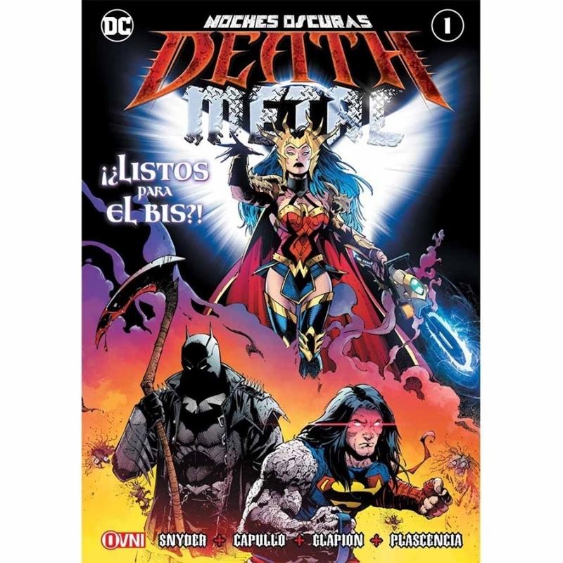 Comic Noches Oscuras Death Metal N.1 Ovni Dc Comics ESP