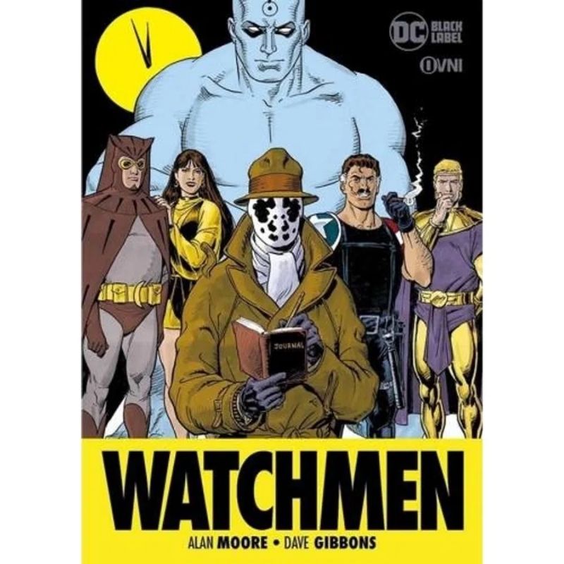 Comic Watchmen Ovni Dc Comics Black Label ESP