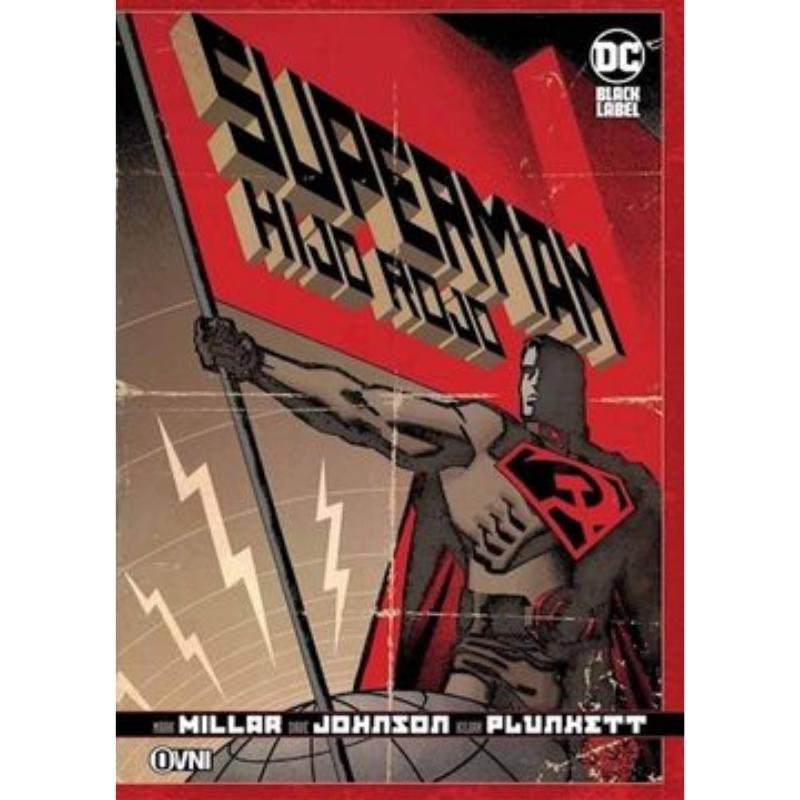 Comic Superman Hijo Rojo Ovni Dc Comics ESP Black Label