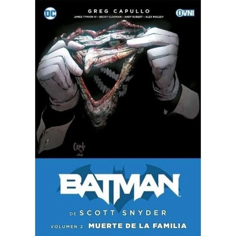 Comic Batman Muerte de la Familia Volumen 2 Ovni Dc Comics ESP