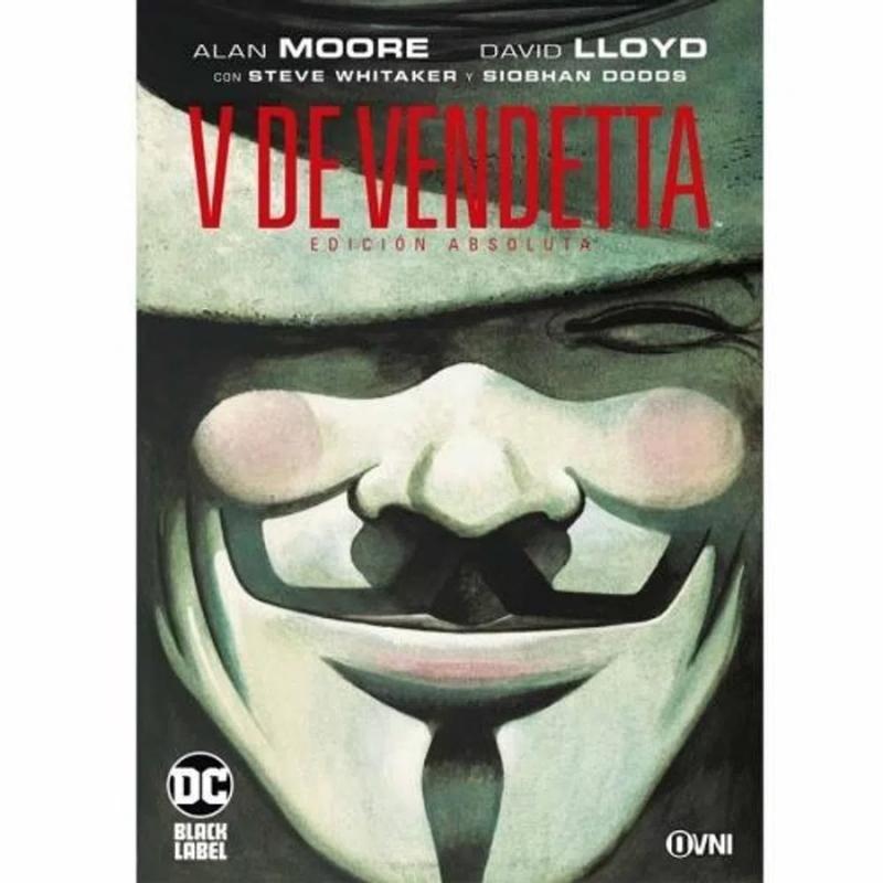 Comic V de Vendetta Ovni Dc Comics Black Label ESP