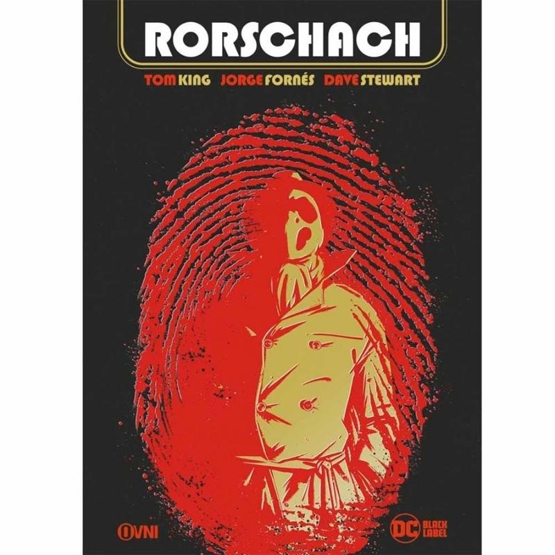 Comic Rorschach Ovni Dc Comics Black Label