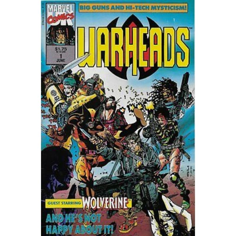 Comic Warheads N.1 Marvel ENG