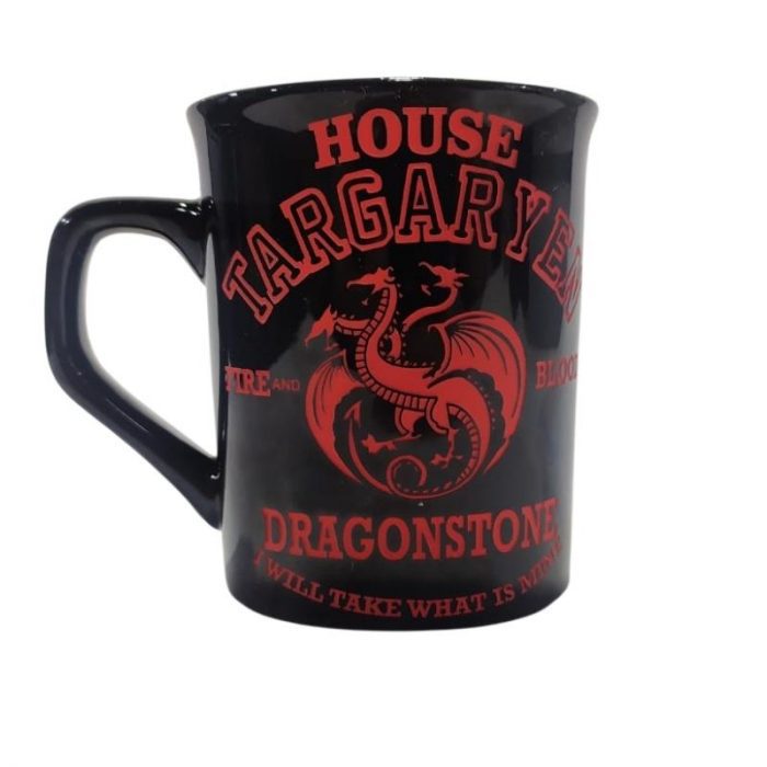 Mug Tallado Casa Targaryen TooGeek Juego de Tronos Series