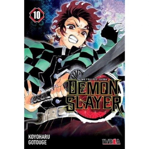 Manga Demon Slayer N.10 Ivrea Kimetsu no Yaiba Anime ESP