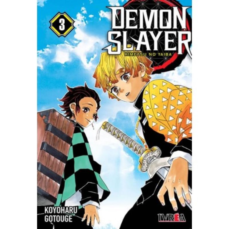 Manga Demon Slayer N.3 Ivrea Kimetsu no Yaiba Anime ESP