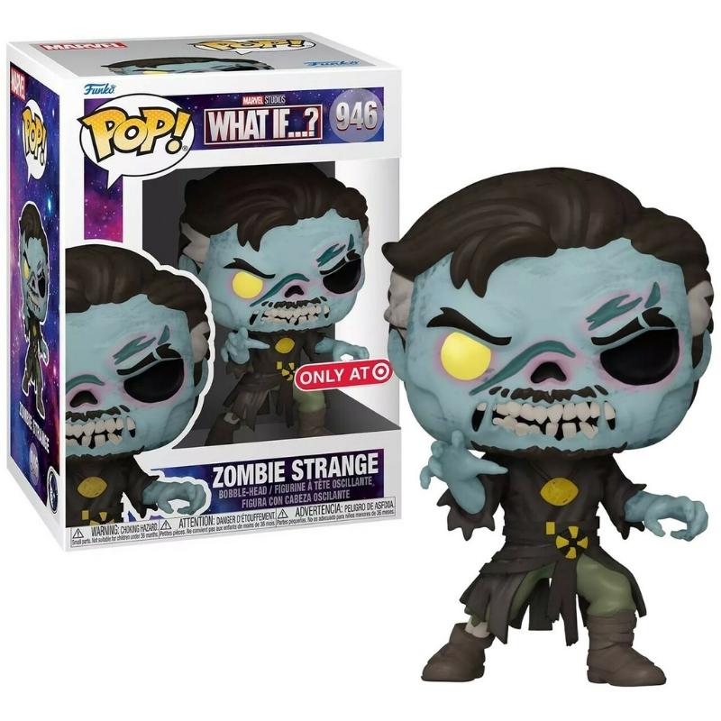 Figura Zombie Strange Funko Pop What If...? Marvel