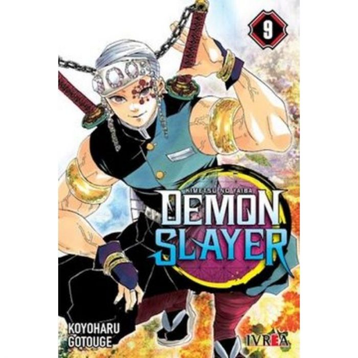 Manga Demon Slayer N.9 Ivrea Kimetsu no Yaiba Anime ESP
