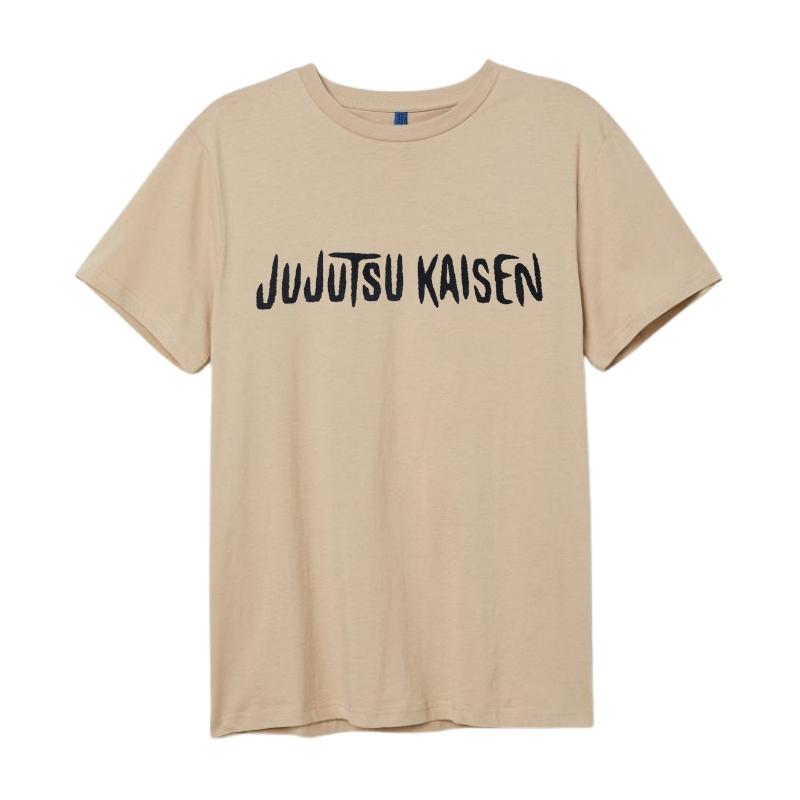 Camiseta Jujutsu Kaisen Infashion Xplod NYC Anime Color Beige Talla M