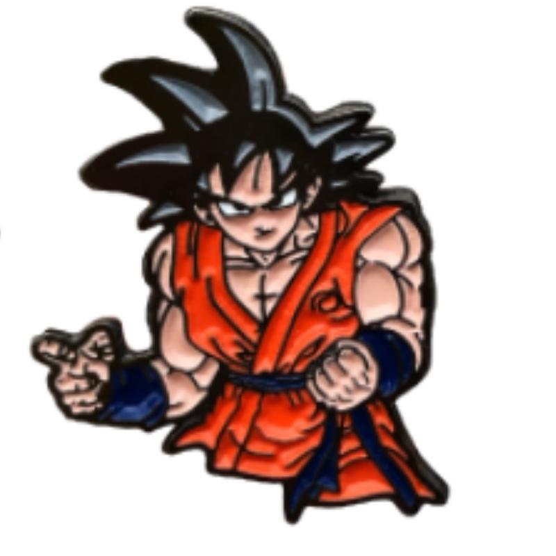 Pin Metalico a Color Son Goku TooGeek Dragon Ball Anime
