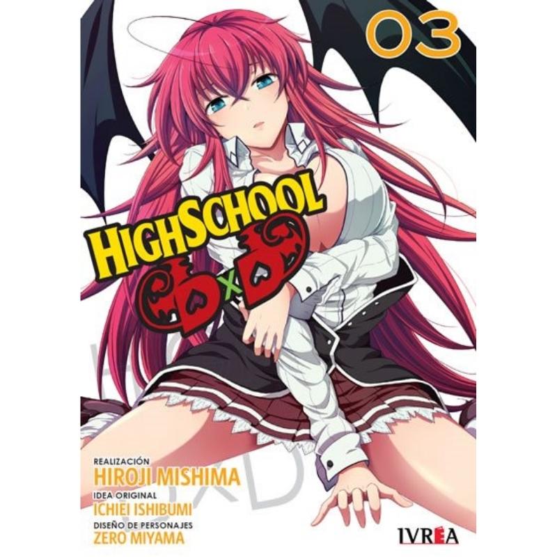 Manga Manga High School DxD N.3 Ivrea Anime ESP