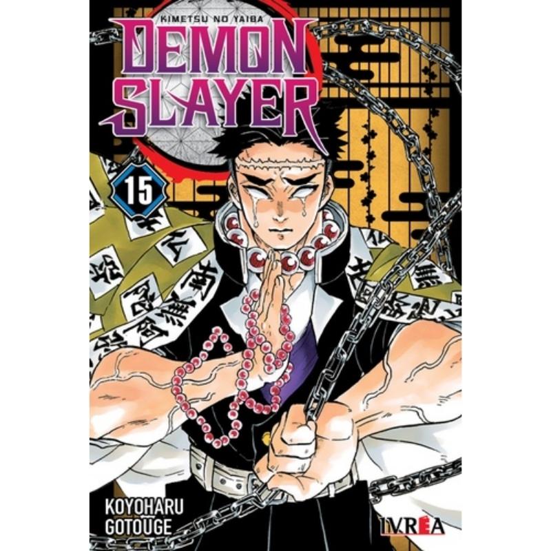 Manga Demon Slayer N.15 Ivrea Kimetsu no Yaiba Anime ESP