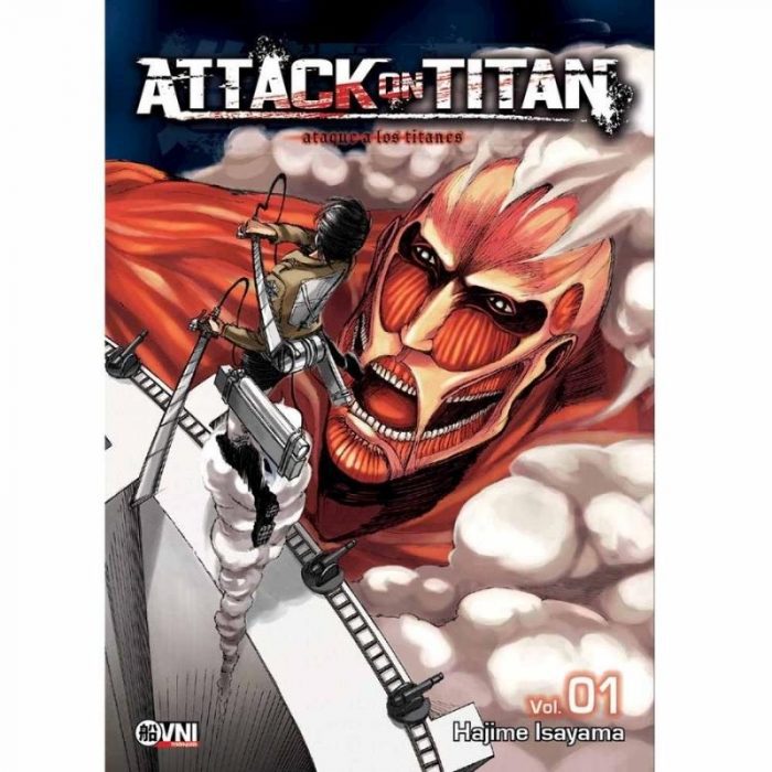 Manga Attack On Titan N.1 Ivrea Shingeki no Kyojin Anime ESP
