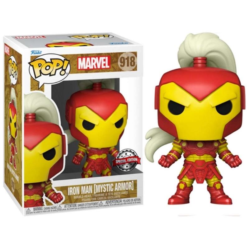Figura Iron Man Armadura Mistica Funko Pop Marvel Edición Especial