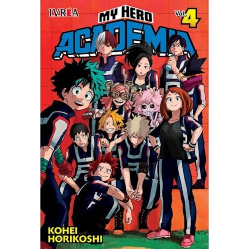 Manga My Hero Academia N.4 Ivrea Boku no Hero Anime ESP