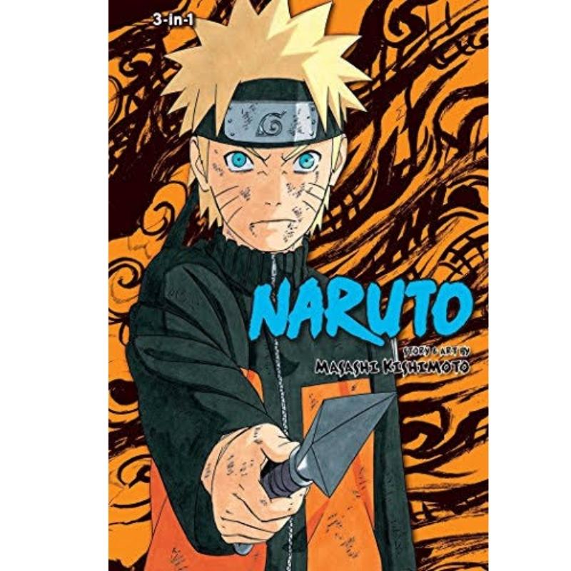 Manga Naruto Vol 40, 41 y 42 The Ultimate Art Omnibus Anime ENG Segunda Mano