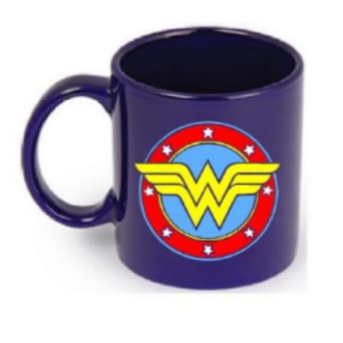 Mug Tallado Logo Wonder Woman TooGeek DC Comics
