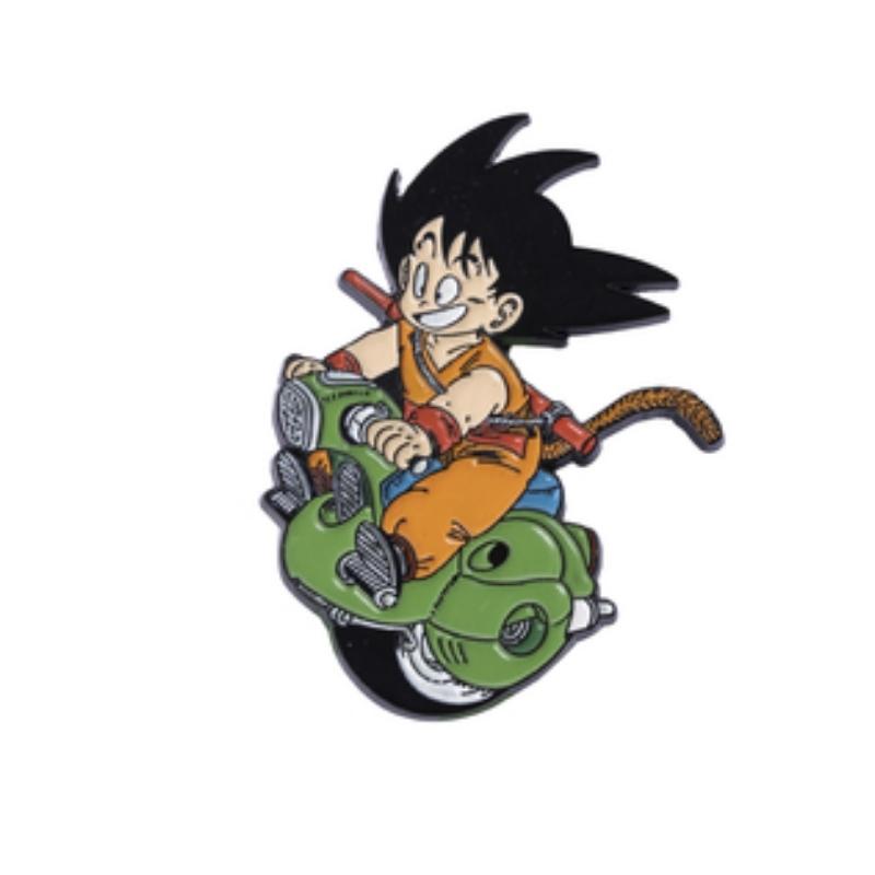 Pin Goku en Motocicleta PT Dragon Ball Z Anime