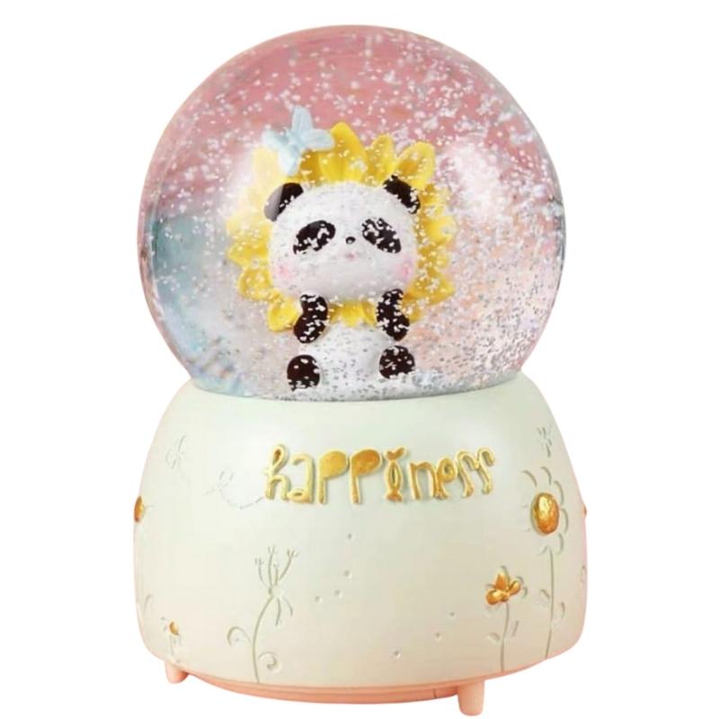 Lampara Bola de Nieve Panda Happiness PT Iconos