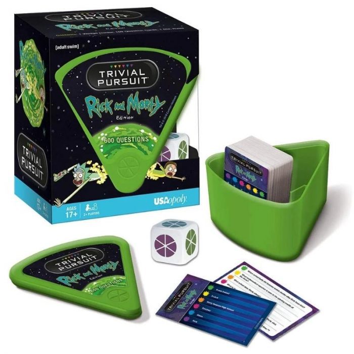 Juego Rick and Morty Trivial Pursuit Animados