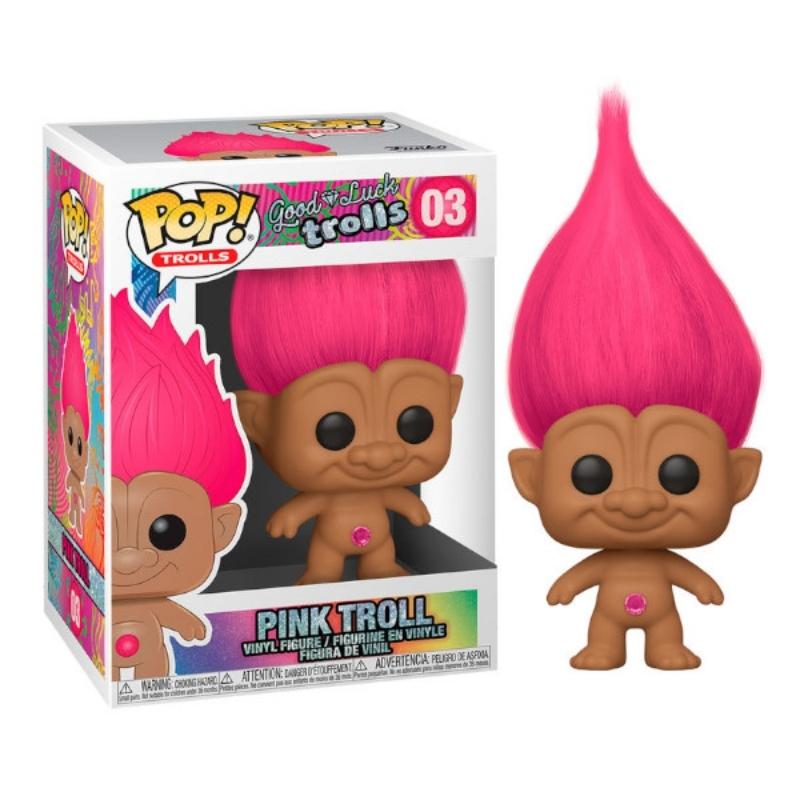 Figura Pink Troll Funko Pop Trolls Animados