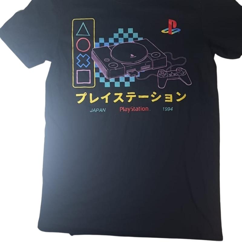 Camiseta Playstation Playstation Videojuegos Hombre talla S