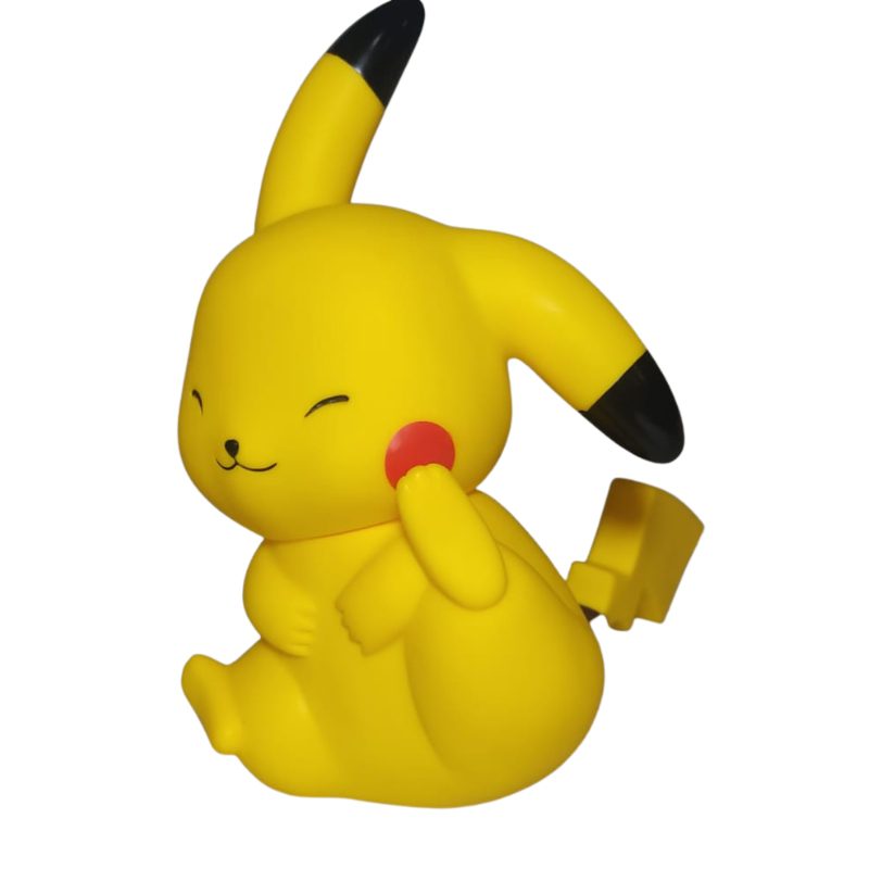 Alcancia Pikachu PT Pokemon Anime sonriendo