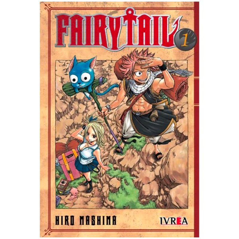 Manga Fairy Tail IVREA Fairy Tail Anime Volumen 1 ESP