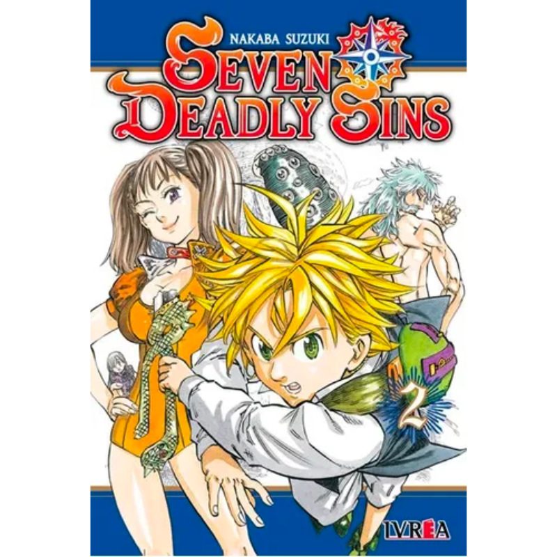 Manga Seven Deadly Sins IVREA Seven Deadly Sins Anime Volumen 2 ESP