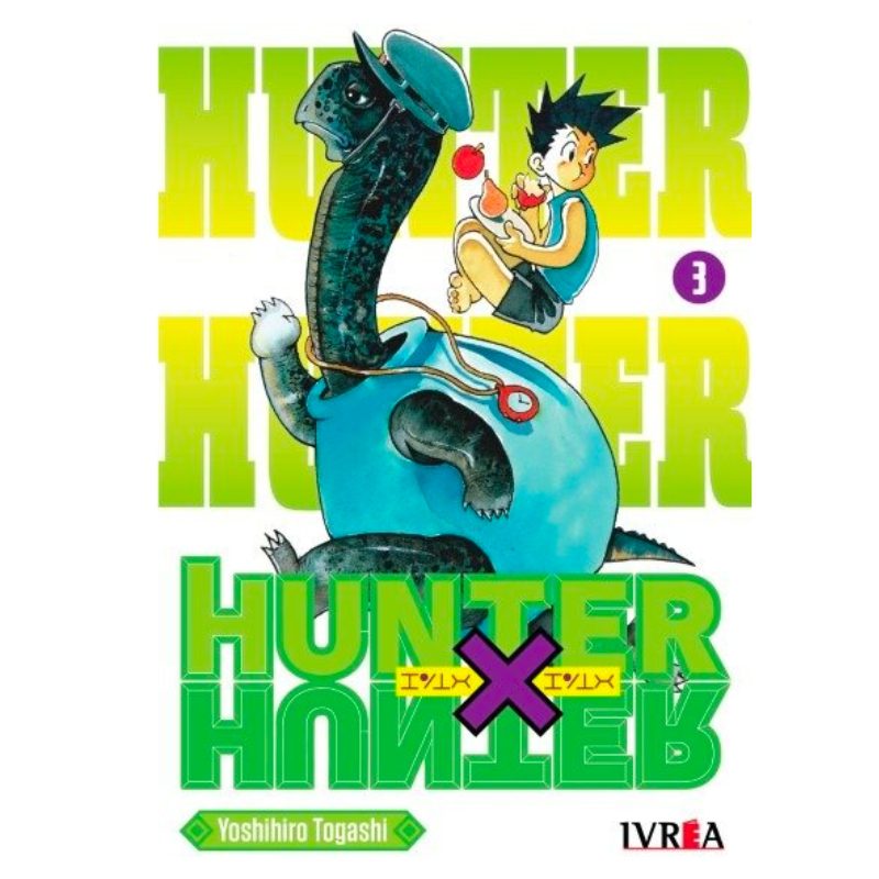 Manga Hunter X Hunter IVREA Hunter X Hunter Anime Volumen 3 ESP