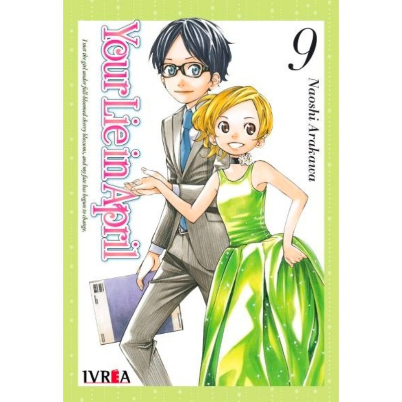 Manga Your Lie in April IVREA Your Lie in April Anime Volumen 9 ESP