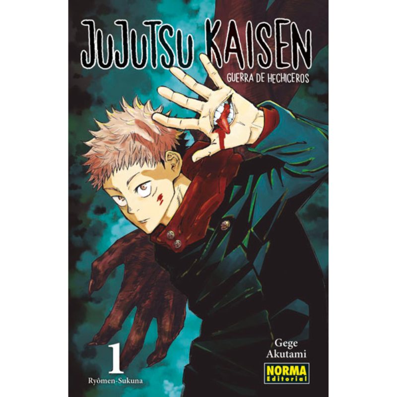 Manga Jujutsu Kaisen NORMA Editorial Jujutsu Kaisen Anime Volumen 1 ESP