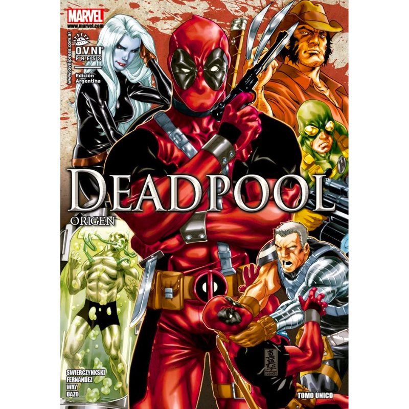 Comic Deadpool: Origen Ovni PRESS Deadpool Marvel Swierczynski, Way, Fernández, Dazo, Otros