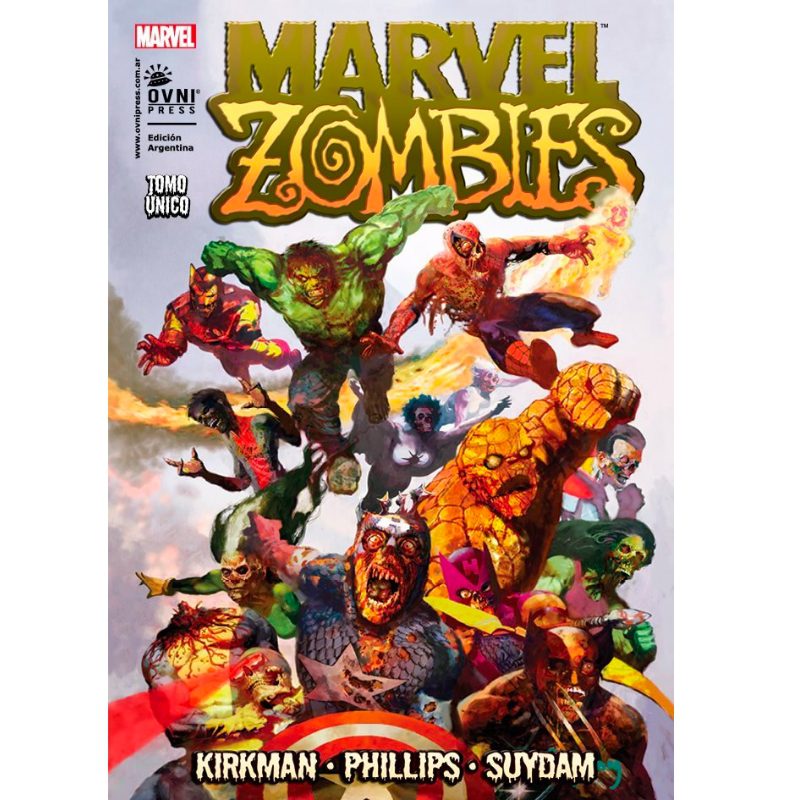 Comic Marvel Zombies Ovni PRESS Marvel Kirkman Phillips Suydam