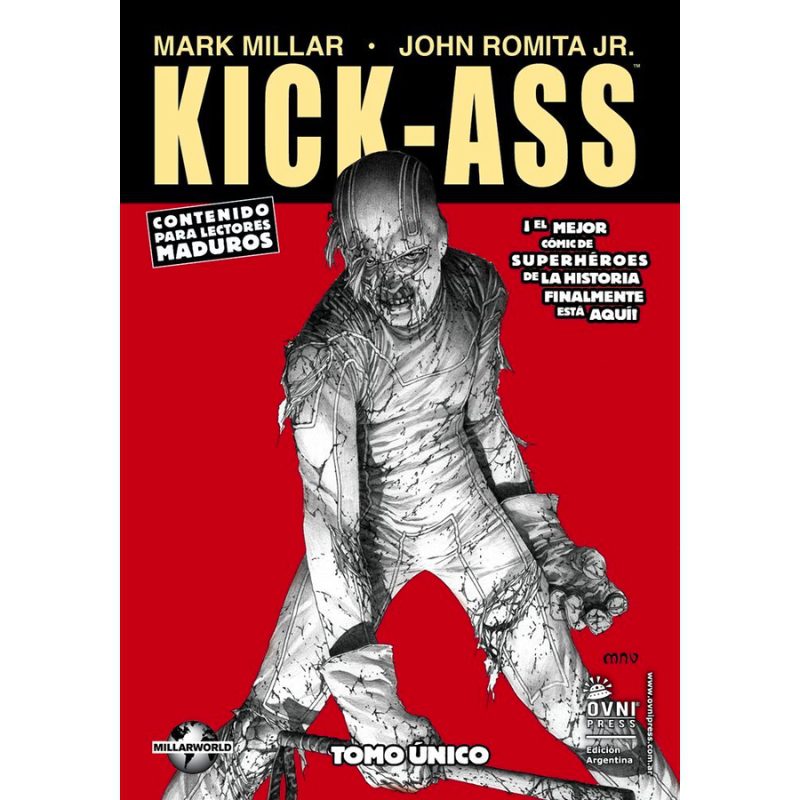 Comic Kick-Ass Ovni PRESS Marvel Mark Millar, John Romita Jr, Tom Palmer