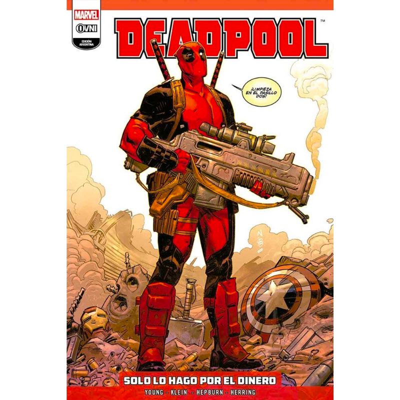 Comic Deadpool - Solo lo hago por el dinero Ovni Deadpool Marvel Young, Klein, Hepburn, Herring