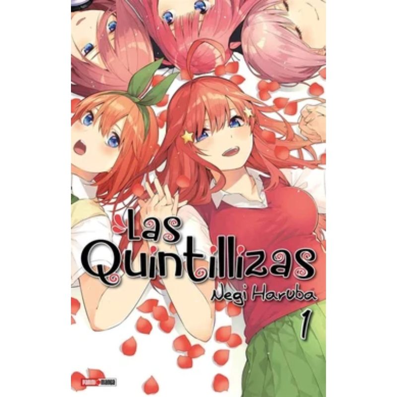 Manga Go Toubun no Hanayome Panini manga Las Quintillizas Anime Volumen 1 ESP
