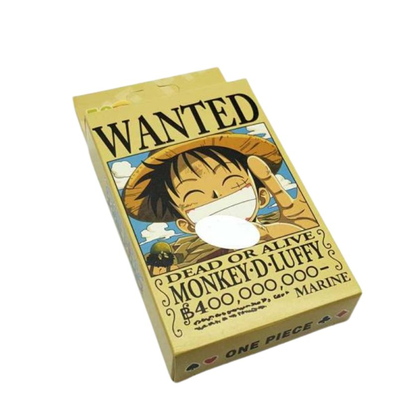 Cartas Poker One Piece Anime Estuche de carton