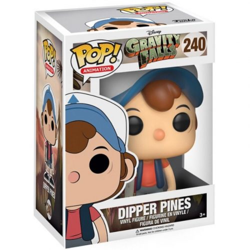 Figura Dipper Pines Funko Pop! Gravity Falls Animados 240