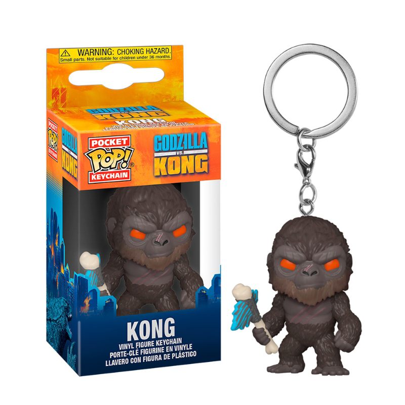 Llavero Kong Funko Pop! Godzilla Vs Kong Ciencia Ficción