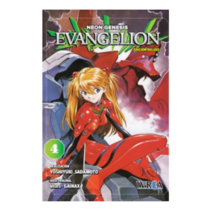 Manga Neon Genesis Evangelion Ivrea Anime N.4 Ivrea Anime ESP Edición Deluxe