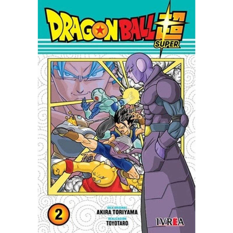 Manga Dragon Ball ivrea Dragon Ball Super Anime Tomo 2