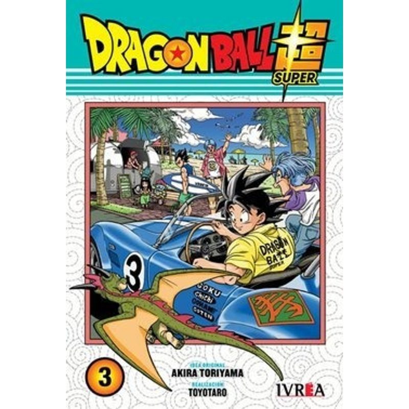 Manga Dragon Ball ivrea Dragon Ball Super Anime Tomo 3