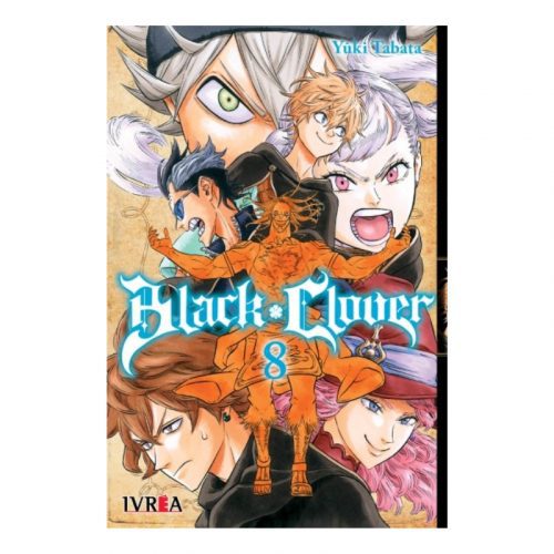 Manga Black Clover Ivrea Black Clover Anime Tomo 8 ESP