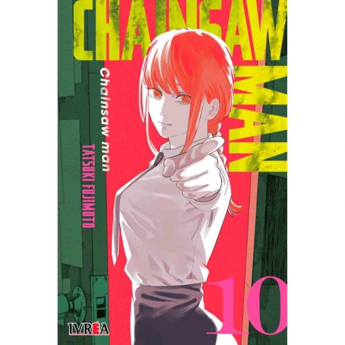 Manga Chainsaw Man Ivrea Chainsaw Man Anime Tomo 10