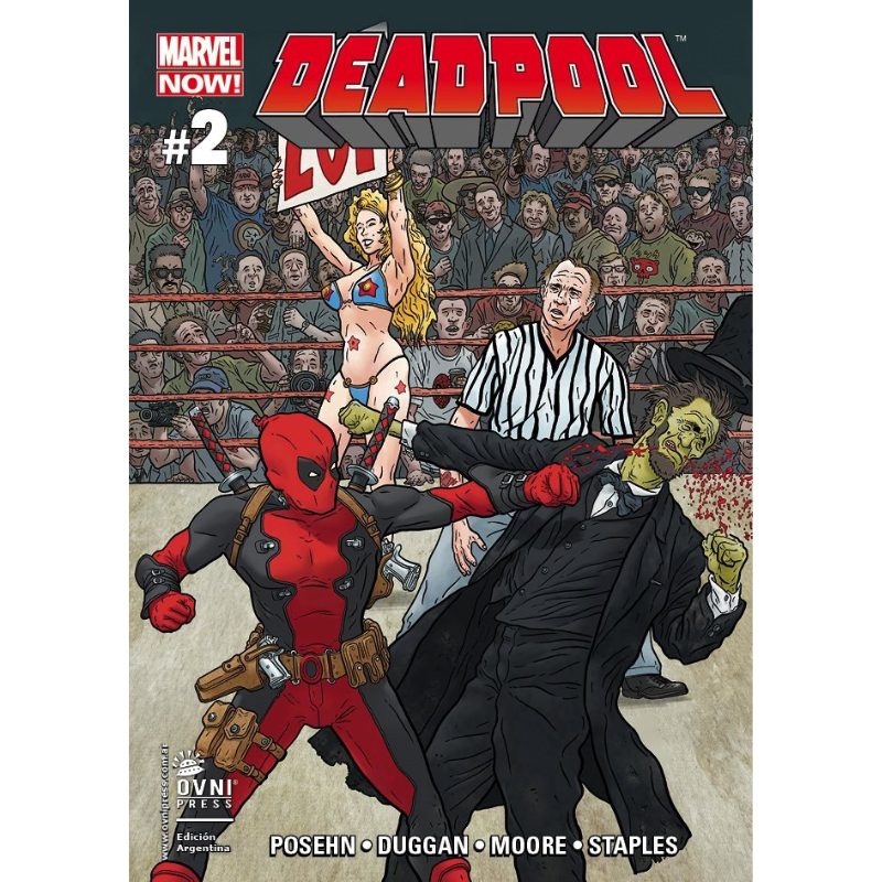 Comic Deadpool Ovni comic DeadPool Marvel Now! #2