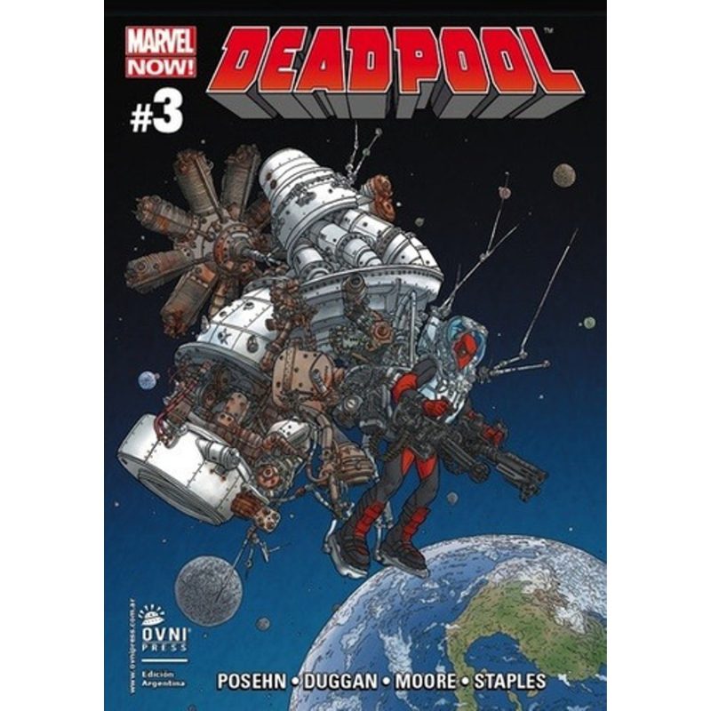 Comic Deadpool Ovni comic DeadPool Marvel Now! #3