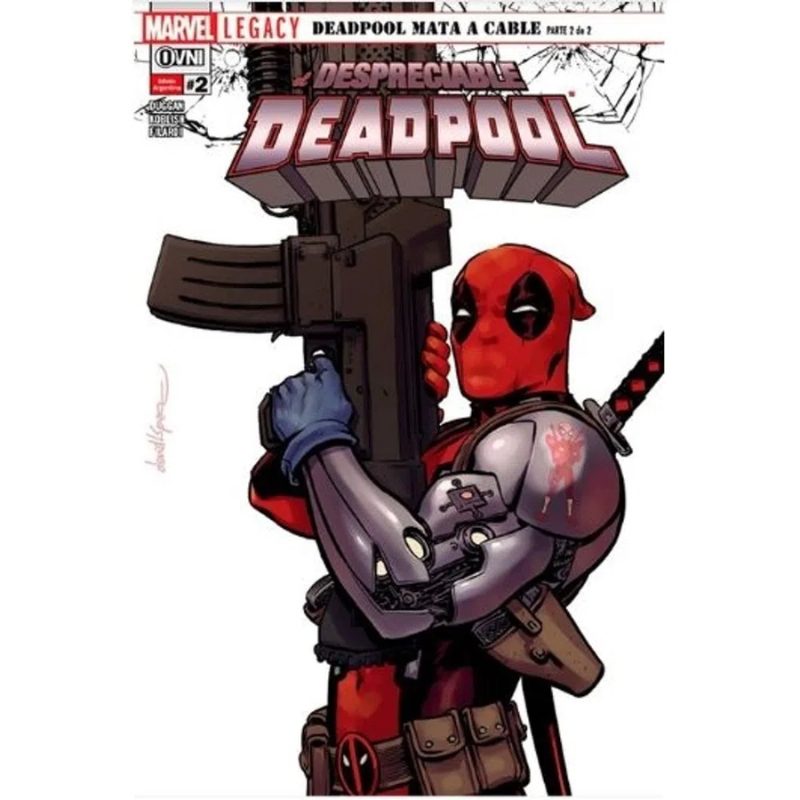 Comic Deadpool Ovni comic DeadPool Marvel Despreciable volumen 2