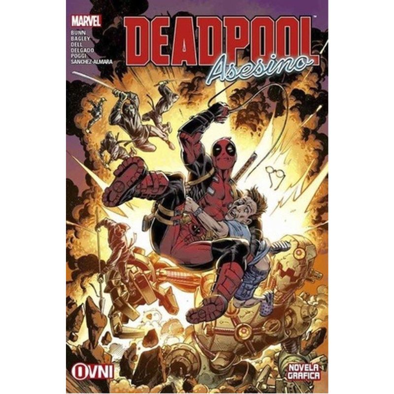 Comic Deadpool Ovni comic DeadPool Marvel Asesino